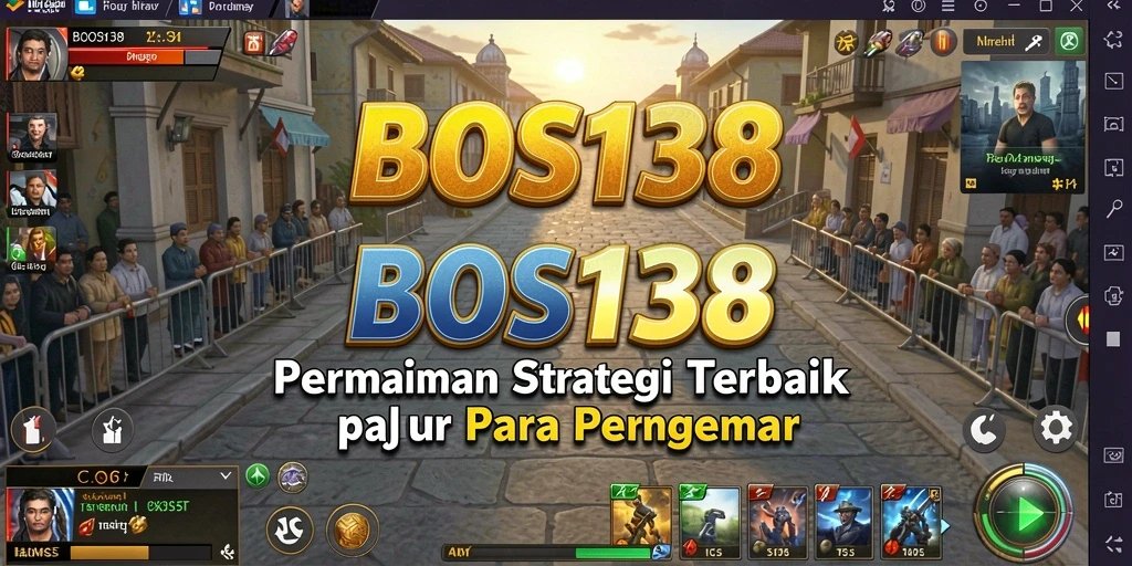Tampilan gameplay <strong>BOS138</strong> yang menakjubkan dengan berbagai unit strategi.