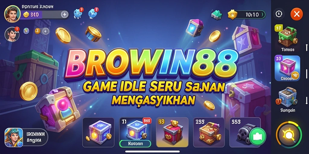 Tampilan gameplay BROWIN88 yang menarik dan santai.